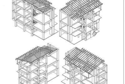 Belvedere- teren cu autorizatie de construire - S+P+2et - 3