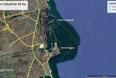 Portul Constanta - Teren  cu acces la cale ferata si A4 - 2