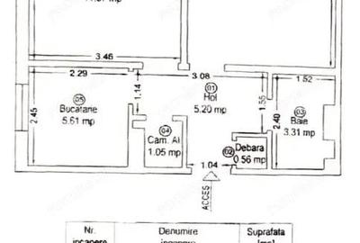 Apartament cu 2 camere decomandat în Gheorghe Lazăr