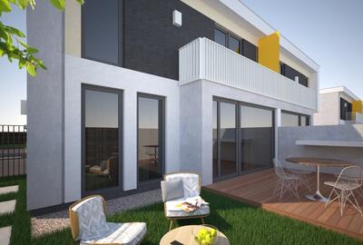Vila tip duplex, 4 camere, 102 mp + curte individuala, Bartolomeu - 1