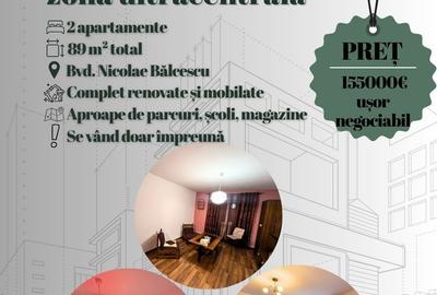 Apartament cu 2 camere semidecomandat, mobilat în Ultracentral - 2
