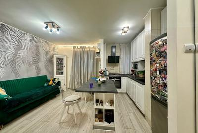 Apartament superb 3 camere mobilat si utilat  DRUMUL TABEREI AUCHAN 61 MP