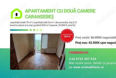 Apartament cu 2 camere în Caransebeș - 9