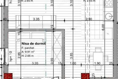 Apartament cu 2 camere semidecomandat în Nord - 2