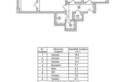 Apartament cu 3 camere în Victoriei - 7
