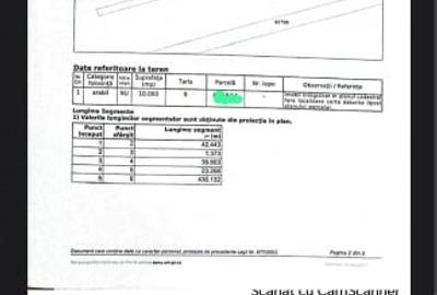 10000 mp teren extravilan Valea Lupului - 1