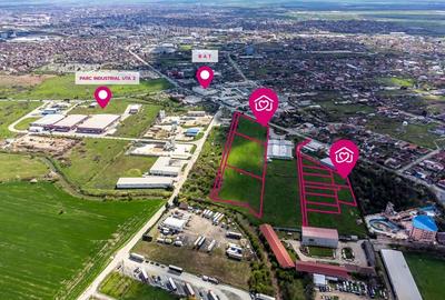 Teren cu PUZ in Arad, servicii, industrie, depozitare 8.307 mp - 5