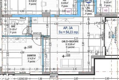 Apartament cu 2 camere în Aradului - 1