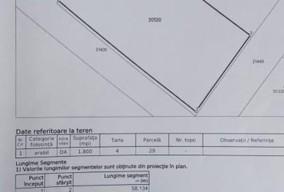 Teren agricol intravilan de 1800 mp, în Fântâna Doamnei - 3