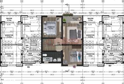 Casă cu 4 camere cu Teren 70 Mp în Central - 7