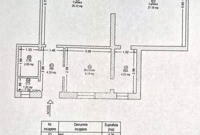 Apartament cu 2 camere semidecomandat în Iosefin - 24
