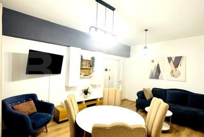 Apartament cu 2 camere decomandat, mobilat în Tractorul