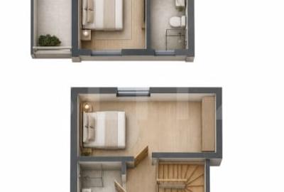 Apartament cu 4 camere semidecomandat în Est