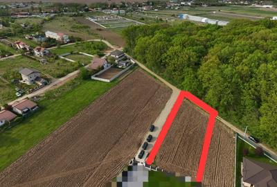 Teren Construcții intravilan de 1312 mp, în Ciolpani