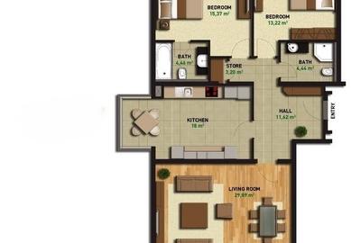 Emerald Residences 4 camere - 16
