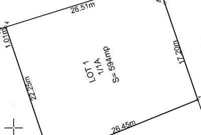 Teren Construcții intravilan de 594 mp, în Braniște (Podari)