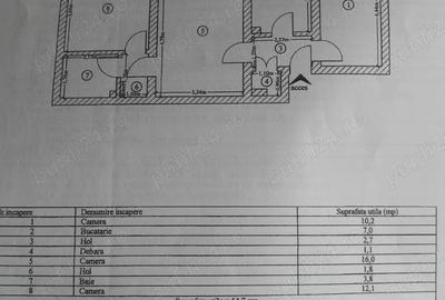 Vand apartament 3 camere - 1
