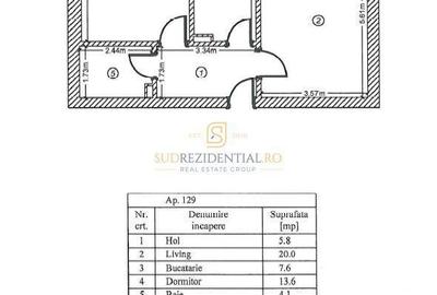 Apartament cu 2 camere decomandat, mobilat în Metalurgiei - 18