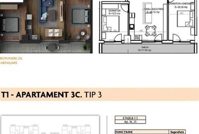 Apartament cu 3 camere decomandat în Apărătorii Patriei - 3