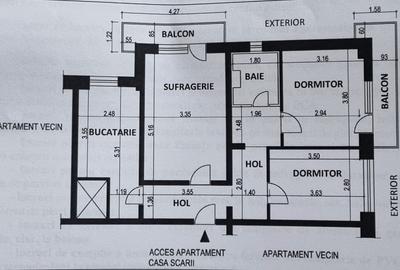 APARTAMENT 3 CAMERE RENOVAT, FACILITĂȚI MULTIPLE - 12