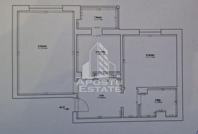 Apartament cu 2 camere, etaj intermediar, zona Lipovei - 6