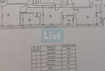 Apartament cu 3 camere decomandat în Siderurgiștilor - 5