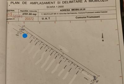 Teren Construcții intravilan de 985 mp, în Frumușani - 1