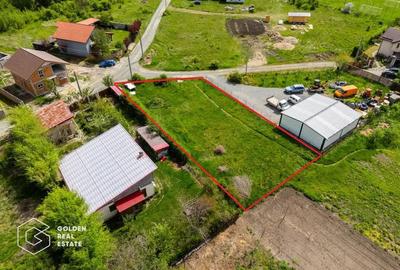 Teren cu utilitatile trase, 870 mp, Sanpaul