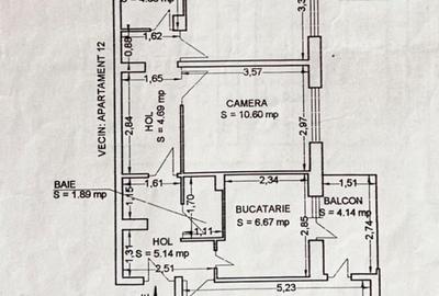 Apartament 3 camere, Navodari sud, 2 bai - 6