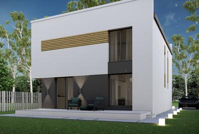 Casa individuală P+1 util 180 mp 5 camere - 5