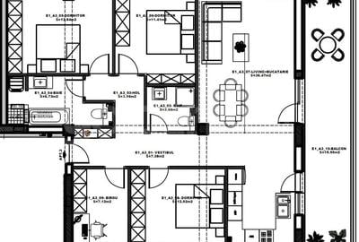 Atlanta Residence | Apartament 4 camere + birou | 136mpc - 4
