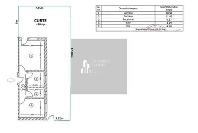 Apartament 2camere parter curte 80mp metrou Dimitrie Leonida comercial - 4