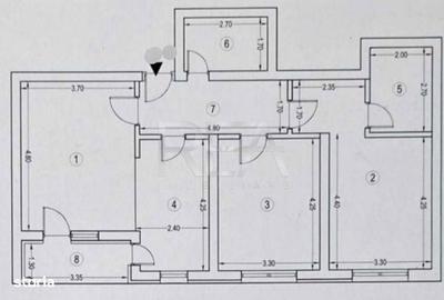 Apartament cu 3 camere decomandat în Lujerului - 1