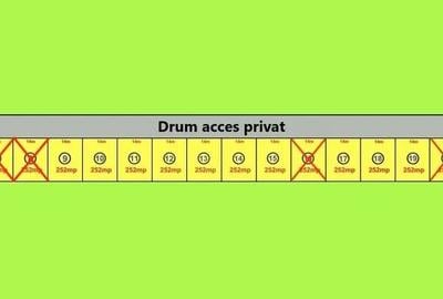PROMOTIE SOC! teren intravilan Frumusani lângă București, pădure, RATE - 4