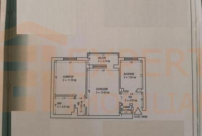 Apartament cu 2 camere semidecomandat, mobilat în City Park Mall