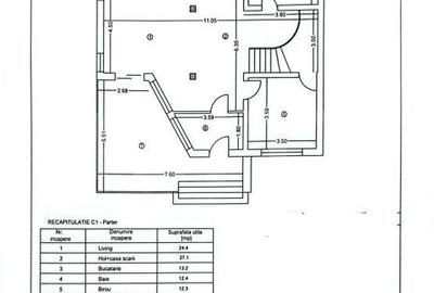 Casă cu 4 camere cu Teren 1707 Mp în Cârcea - 1