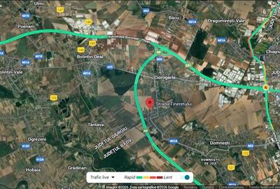Teren intravilan, 2 loturi x 500 mp – Dârvari, Ciorogârla Comision  0% - 2