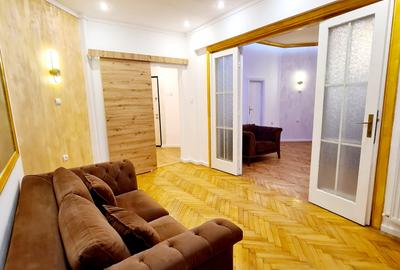 Apartament cu 2 camere semidecomandat, mobilat în Cișmigiu