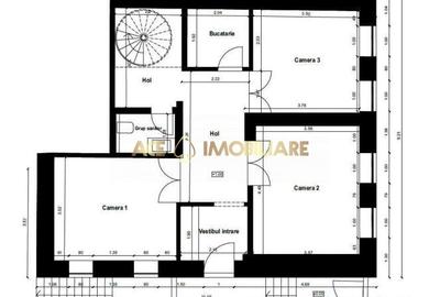 5 Camere | Unirii - Udriste | Centrala Proprie | Birou | Renovata | Parcare - 2