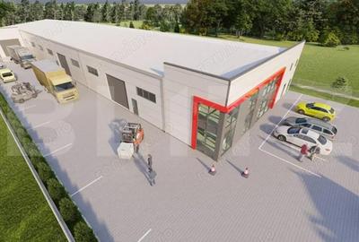 Hala moderna, acces din E576, birouri, 1658 mp utili, rampa andocare, ISU - 3