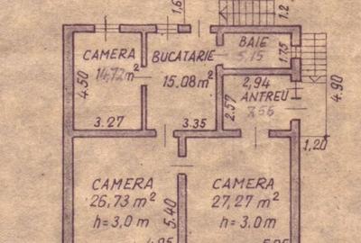 Casă cu 3 camere în Central - 3