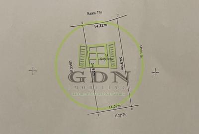 Teren Construcții intravilan de 500 mp, în Florești - 2