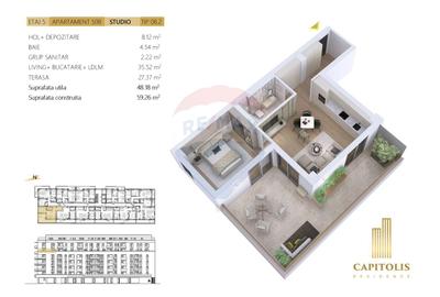 Apartament cu 2 camere în Tractorul - 4