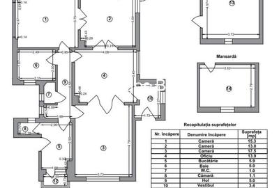 Apartament cu 3 camere în P-ța Alba Iulia - 13