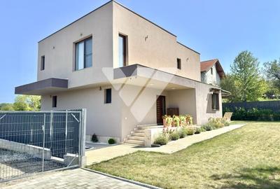 Casa de lux 4 camere terasa pivnita si teren 1007 mp Daia Noua Sibiu - 1