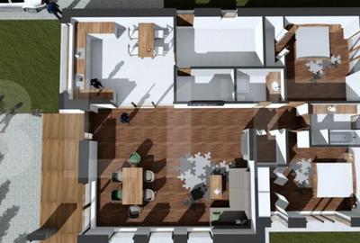 Casă cu 3 camere cu Teren 510 Mp în Central - 9