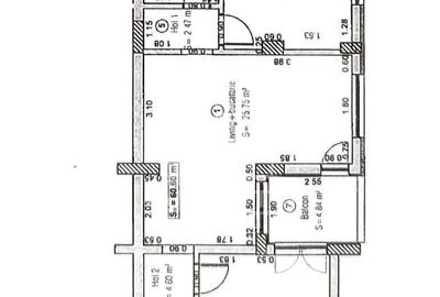 Apartament cu 3 camere semidecomandat, mobilat în Aradului - 11