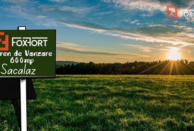 Teren intravilan 600 mp, Sacalaz - Utilitati la strada Teren intravilan 600 mp, Sacalaz - Utilitati la strada - 1