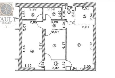 Apartament cu 3 camere semidecomandat, mobilat în Herăstrău - 14