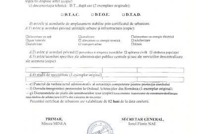 Teren  1.992 mp Chiajna Militari Residence-Str. Ilie Petre, ideal bloc P+3 - 4